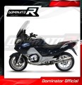 échappement silencieux DOMINATOR homologué HP1 compatible avec la moto R1200RT 2010  2013 4