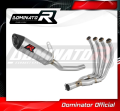 système d’échappement complet avec silencieux DOMINATOR Full System HP8 compatible avec la moto Kawasaki Z800 2013  2016 2