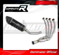 système d’échappement complet avec silencieux DOMINATOR Full System HP8 noir compatible avec la moto Kawasaki Z800 2013  2016 2