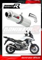 wydech tłumik DOMINATOR Okrągły pasujący do motocykla Honda VFR 800 X Crossrunner 2015 - 2021