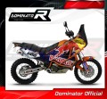 échappement silencieux DOMINATOR MX compatible avec la moto KTM 950 Adventure  4