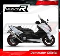 kompletny układ wydechowy z tłumikiem DOMINATOR Full System Okrągły pasujący do motocykla Yamaha XP 530 T-MAX 2012 - 2016 4
