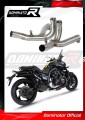 decat silencieux central DOMINATOR Mid Pipe compatible avec la moto V MAX VMAX 1700 2009  2019