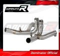 decat silencieux central DOMINATOR Mid Pipe compatible avec la moto V MAX VMAX 1700 2009  2019 2