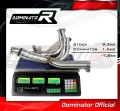 decat mid muffler DOMINATOR Mid Pipe fits to V MAX VMAX 1700 2009  2019 8