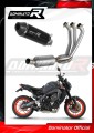 complete exhaust system with muffler DOMINATOR Full System HP3 BLACK fits to Yamaha MT 09 2021  2023