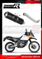 wydech tłumik DOMINATOR MX CZARNY pasujący do motocykla Suzuki DR 650SE 1997 - 2009