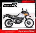 exhaust muffler DOMINATOR MX BLACK fits to Suzuki DR 650SE 1997  2009 4