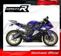 échappement silencieux DOMINATOR GPS noir compatible avec la moto Yamaha YZF R6 2006  2016 4