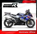 Suzuki GSXR 1000 K1-K4 2001 - 2004 Exhaust Muffler Auspuff Sportauspuff Silencer Echappement Silencieux Scarico Scarichi Escape Marmitta Wydech Tłumik ST DOMINATOR EXHAUST SYSTEM 3