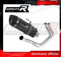 système d’échappement complet avec silencieux DOMINATOR Full System HP1 noir compatible avec la moto Kawasaki Z650 2017  2023 2