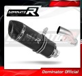 Yamaha FZ1 FAZER 1000 2006 - 2015 EXHAUST Muffler Auspuff Sportauspuff Silencer Echappement Silencieux Scarico Scarichi Escape Wydech Tłumik HP1 BLACK Dominator Exhaust System 1