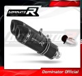 échappement silencieux DOMINATOR HP1 noir compatible avec la moto Ducati MONSTER 796 2010  2015