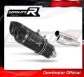 exhaust muffler DOMINATOR HP1 BLACK fits to Ducati MONSTER 620 2002  2006