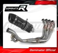 kompletny układ wydechowy z tłumikiem DOMINATOR Full System HP1 CZARNY pasujący do motocykla BMW S1000R 2017 - 2020 2