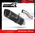 échappement silencieux DOMINATOR HP1 noir compatible avec la moto Benelli TRK 502X 2018  2021 2