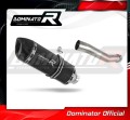échappement silencieux DOMINATOR HP1 noir compatible avec la moto Aprilia RSV 4 R APRC Factory 2011  2015 2