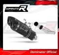 exhaust muffler DOMINATOR HP1 BLACK fits to Aprilia Pegaso 650 2001  2004 2