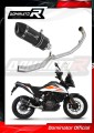 système d’échappement complet avec silencieux DOMINATOR Full System HP1 noir compatible avec la moto KTM 390 Adventure 2020  2023