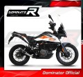échappement silencieux DOMINATOR GP1 noir compatible avec la moto KTM 390 Adventure 2020  2023 4