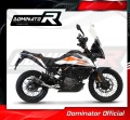 système d’échappement complet avec silencieux DOMINATOR Full System GP1 noir compatible avec la moto KTM 390 Adventure 2020  2023 3