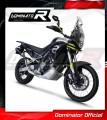 système d’échappement complet avec silencieux DOMINATOR Full System HP3 noir compatible avec la moto Aprilia Tuareg 660 2021  2023 3