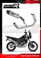 système d’échappement complet avec silencieux DOMINATOR Full System HP3 compatible avec la moto Aprilia Tuareg 660 2021  2023 4