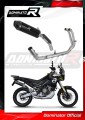 système d’échappement complet avec silencieux DOMINATOR Full System HP3 noir compatible avec la moto Aprilia Tuareg 660 2021  2023 4