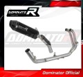 système d’échappement complet avec silencieux DOMINATOR Full System HP3 noir compatible avec la moto Aprilia Tuareg 660 2021  2023 5