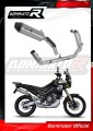système d’échappement complet avec silencieux DOMINATOR Full System titane HP3 compatible avec la moto Aprilia Tuareg 660 2021  2023 4