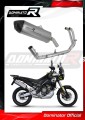système d’échappement complet avec silencieux DOMINATOR Full System titane HP7 compatible avec la moto Aprilia Tuareg 660 2021  2023 4