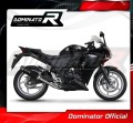 Honda CBR 250 R 2011 - 2013 EXHAUST Collector Manifold Full System Muffler Auspuff Sportauspuff Silencer Echappement Silencieux Scarico Scarichi Escape Wydech Tłumik HP3 BLACK Dominator Exhaust System 3