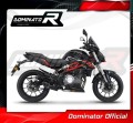 Benelli BN 302 S 2016 - 2020 EXHAUST Collector Manifold Full System Muffler Auspuff Sportauspuff Silencer Echappement Silencieux Scarico Scarichi Escape Wydech Tłumik HP5 BLACK Dominator Exhaust System 3