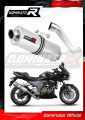 échappement silencieux DOMINATOR ovale compatible avec la moto Kawasaki Z750 2004  2006
