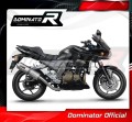 échappement silencieux DOMINATOR ovale compatible avec la moto Kawasaki Z750 2004  2006 4