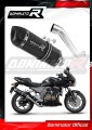 échappement silencieux DOMINATOR HP1 noir compatible avec la moto Kawasaki Z750 2004  2006