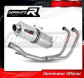 complete exhaust system with muffler DOMINATOR Full System OV fits to Suzuki GS 500E 1989  2009 2