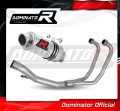 complete exhaust system with muffler DOMINATOR Full System GP1 fits to Suzuki GS 500E 1989  2009 2