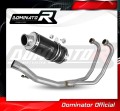 Suzuki GS 500F 2004 - 2014 EXHAUST Collector Manifold Full System Muffler Auspuff Sportauspuff Silencer Echappement Silencieux Scarico Scarichi Escape Wydech Tłumik GP1 BLACK Dominator Exhaust System 1