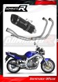 Suzuki GS 500F 2004 - 2014 EXHAUST Collector Manifold Full System Muffler Auspuff Sportauspuff Silencer Echappement Silencieux Scarico Scarichi Escape Wydech Tłumik HP1 BLACK Dominator Exhaust System