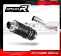 échappement silencieux DOMINATOR GP1 noir compatible avec la moto Yamaha TDM 850 Right Side 1996  2001 2
