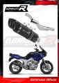 échappement silencieux DOMINATOR HP1 noir compatible avec la moto Yamaha TDM 850 1996  2001