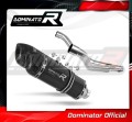 échappement silencieux DOMINATOR HP1 noir compatible avec la moto Yamaha TDM 850 1996  2001 2