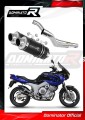 échappement silencieux DOMINATOR GP1 noir compatible avec la moto Yamaha TDM 850 1996  2001