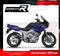 Yamaha TDM 850 1996 - 2001 EXHAUST Muffler Auspuff Sportauspuff Silencer Echappement Silencieux Scarico Scarichi Escape Wydech Tłumik GP1 BLACK Dominator Exhaust System 3