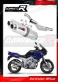 échappement silencieux DOMINATOR ovale compatible avec la moto Yamaha TDM 850 1996  2001