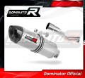 échappement silencieux DOMINATOR HP1 compatible avec la moto Yamaha TDM 850 Right Side 1996  2001 2