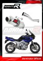 échappement silencieux DOMINATOR GP1 compatible avec la moto Yamaha TDM 850 Right Side 1996  2001
