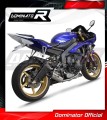 système d’échappement complet avec silencieux DOMINATOR Full System HP8 compatible avec la moto Yamaha YZF R6 2006  2016 3