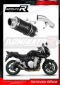 échappement silencieux DOMINATOR GP1 noir compatible avec la moto Suzuki GSF 1250 N / S BANDIT 2007  2016